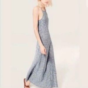 Lou & Grey Space Dye Halter Maxi Dress